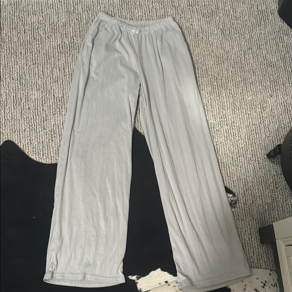 Hollister size XS light gray pj pants